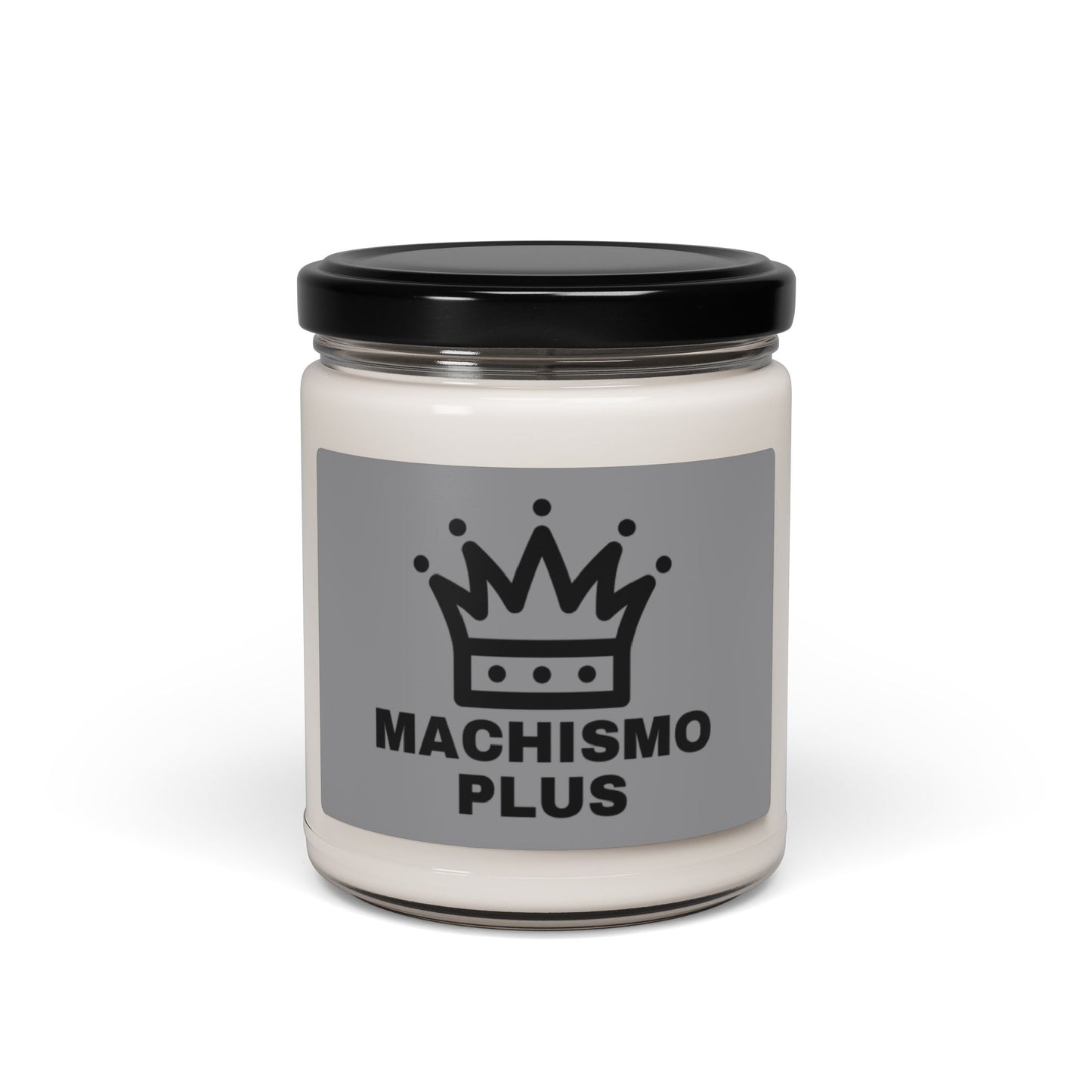 Machismo Plus Sweet Surrender Scented Candle with lid on